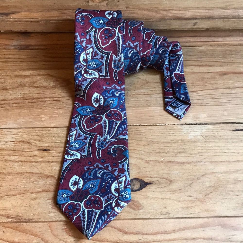 Christian Dior Floral Tie Monsieur All Silk 🍀